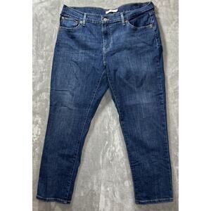 Levis Boyfriend Jeans Womens 32 Medium Wash USA Western Workwear Cowgirl Casual